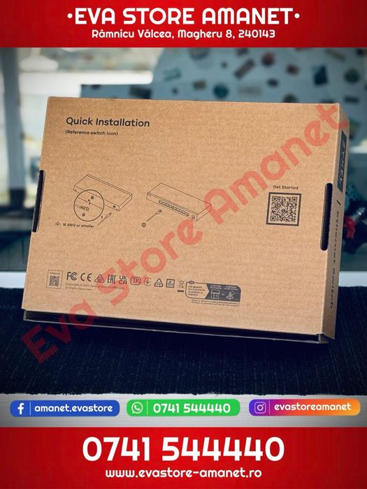 Ethernet Switch Zyxel XMG1915-10E  8PORT GBE 2 SPF+ 2.5 Gigabit