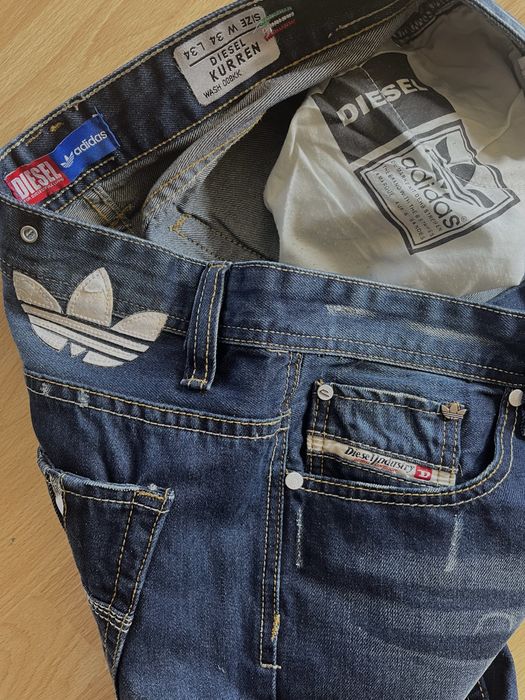 Diesel x adidas дънки