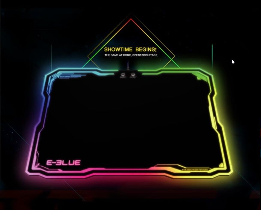 Коврик для мышки с RGB подсветкой