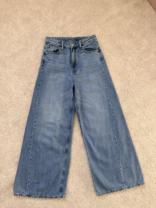 Blugi wide leg H&M