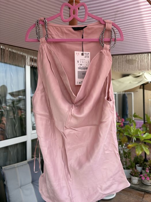Трикотажен топ Zara