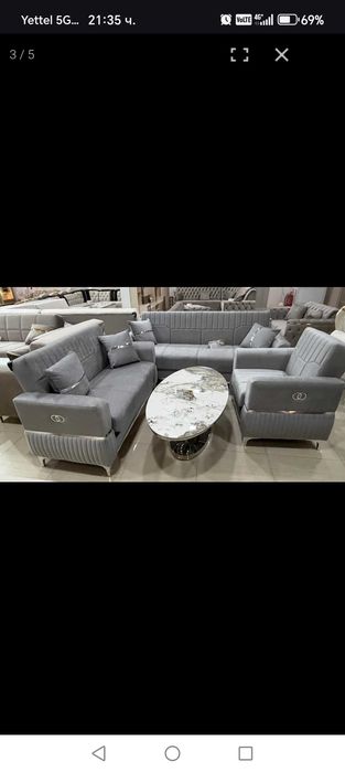 Сет за хол от 3 части- чисти нов