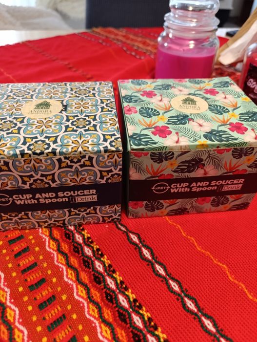 Подаръчни чаши от рециклирана пластмаса