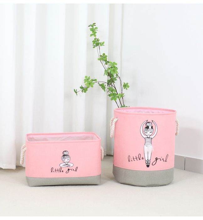 Комплект  Корзина для игрушек и белья