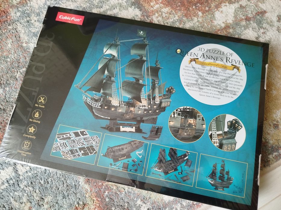 3 D puzzle Queen Anne's Revenge