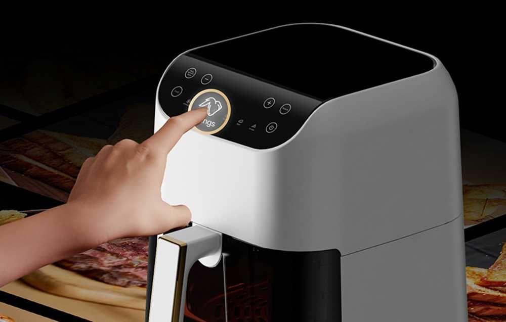 Фритюрник с горещ въздух/еърфрайер Deerma,Гаранция