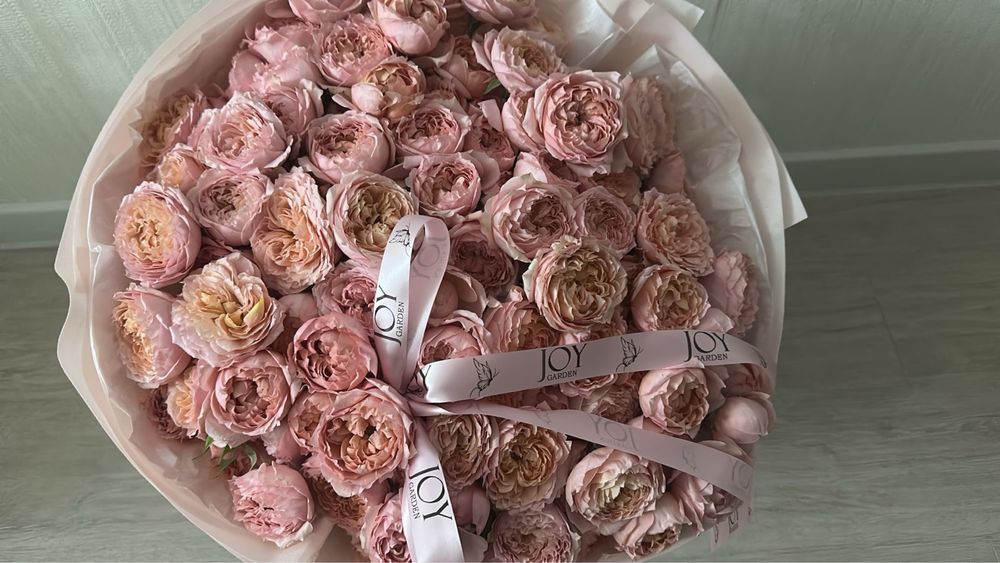 Свежий букет из розы