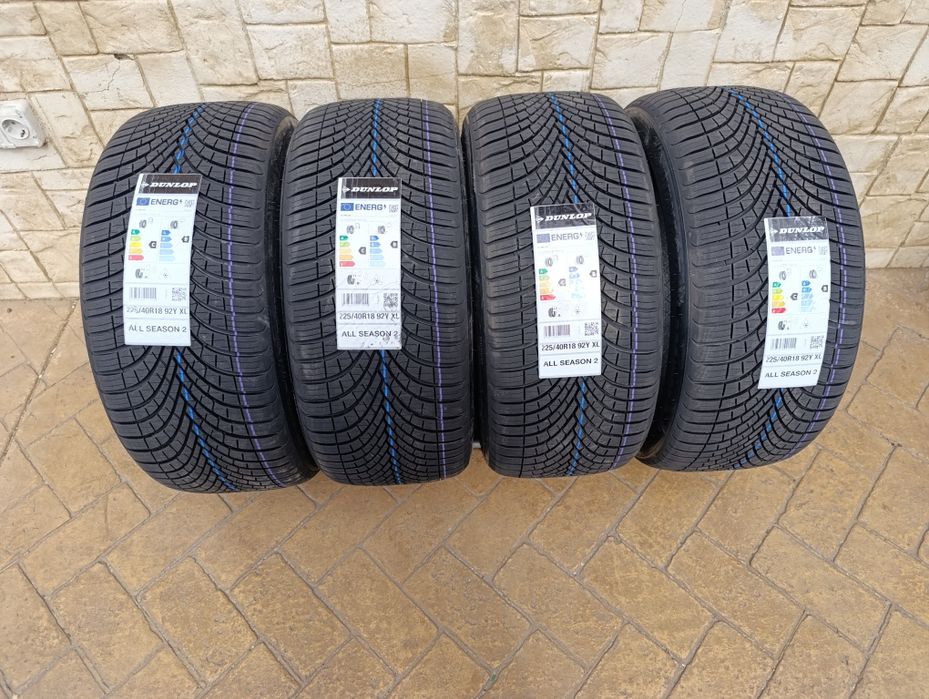 Нови гуми Dunlop 225/40/18 All season 2,БОРД