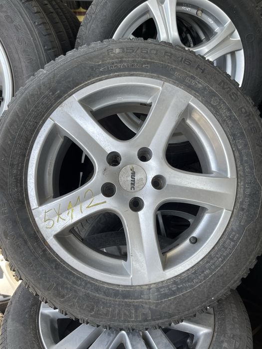 Set jante aliaj R16 5x112 Vw/Skoda/Seat/Audi