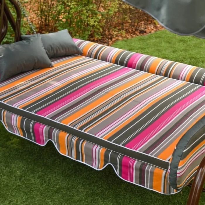 Садовые качели с москитной сеткой