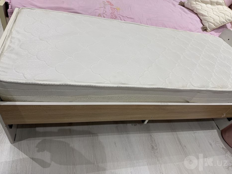 Продаётся 2в1 Детские кроватчик и с ортопедичечкий мотрасом