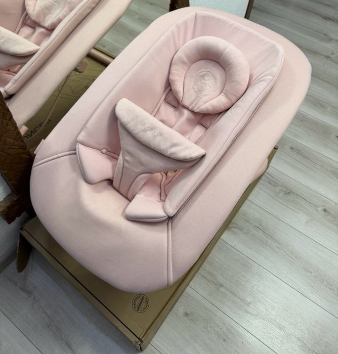 Бебешки шезлонг Cybex Bouncer, розов