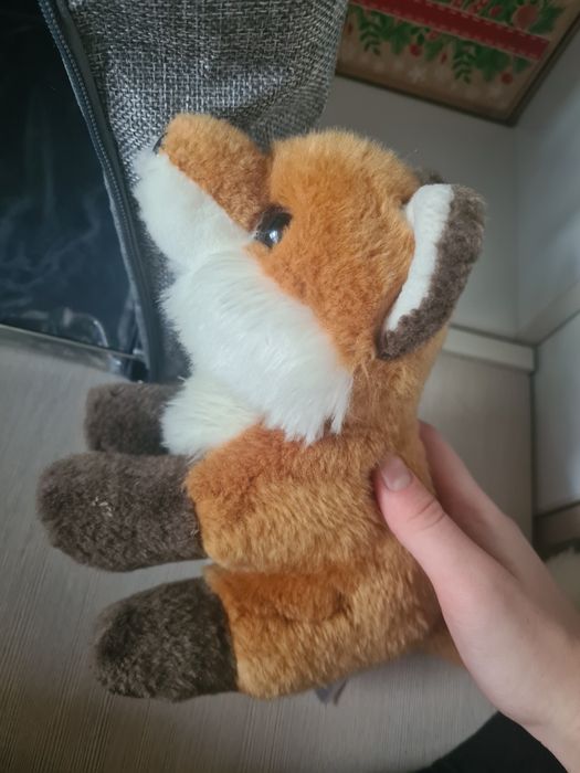 Мягкая игрушка лиса