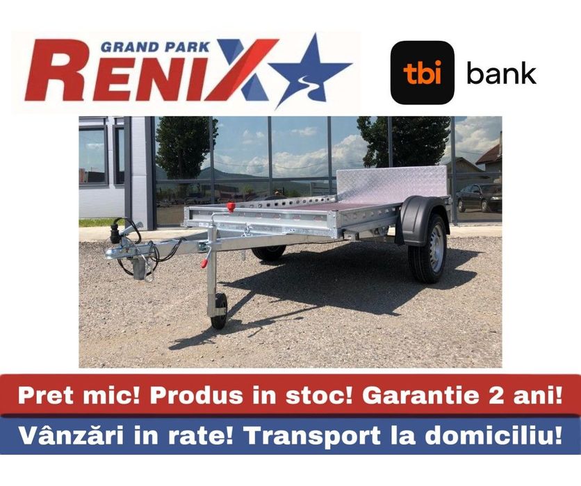 REPO Basculabila atv 240/125/9 Remorca atv basculabila
