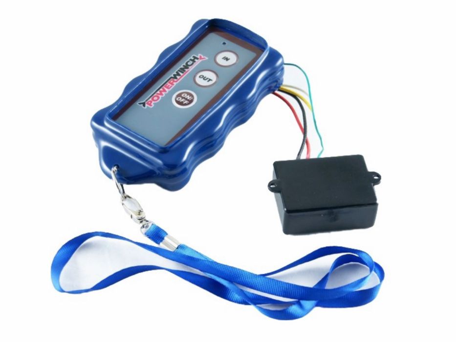 Telecomanda”anti-șoc”pentru troliu 12V/24V (transmițător și receptor)