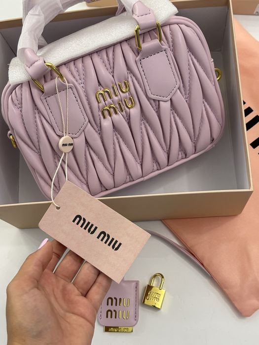 Чанта Mui Mui розова