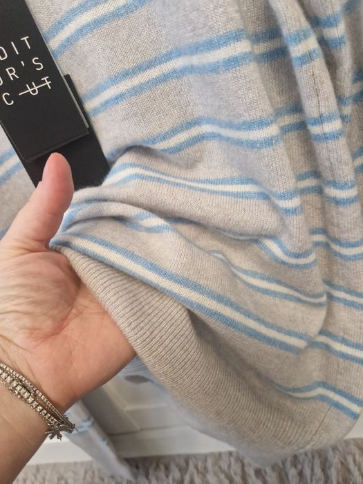 pulover Editor's cut, 100% casmir, mar S