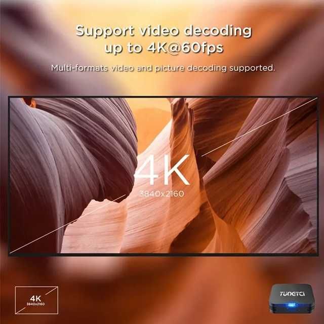 Мини ТВ бокс TUOGTCI (Tanix) TX1, 1GB/8GB,Allwiner 313,4K/60Hz,USB2.0