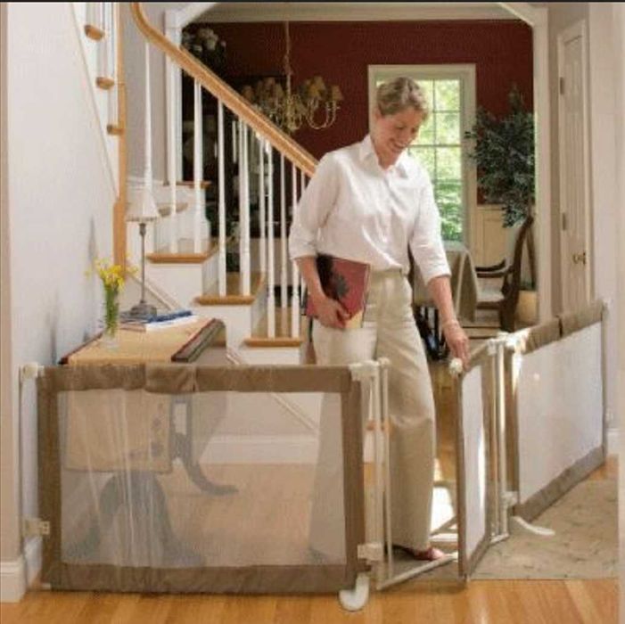 Poarta siguranta copii / animale de companie, scari, tarc EXTENSIBILA