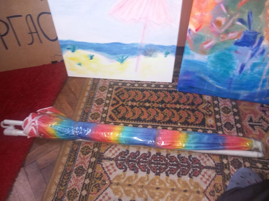 Плажен чадър здрав 190см