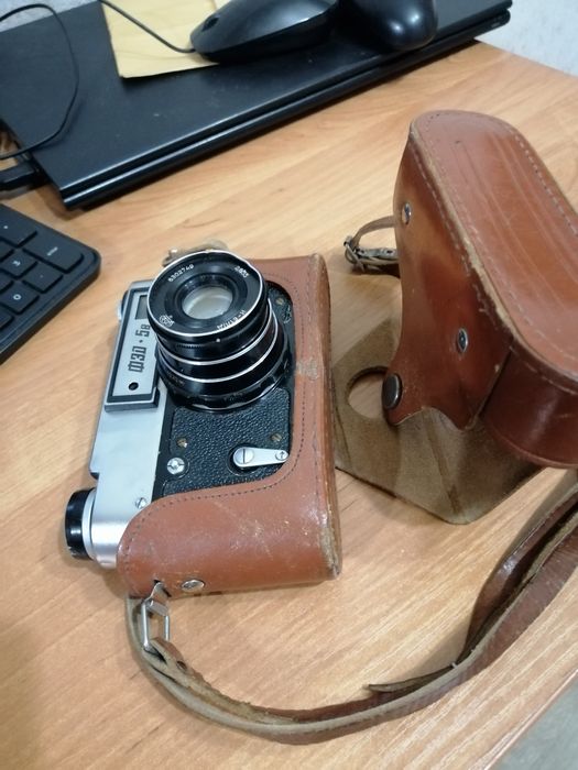 Фотоаппарат ФЭД, советский, пленочный