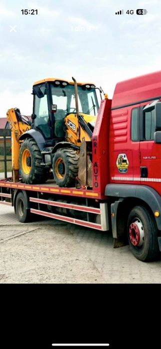 INCHIRIEZ  CAMION CU MACARA  , Platforma    utilaje