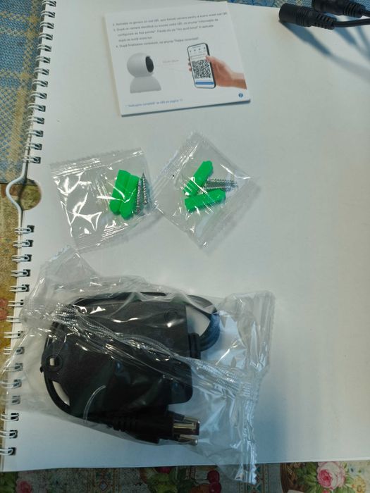 Camera supraveghere IP wifi dubla