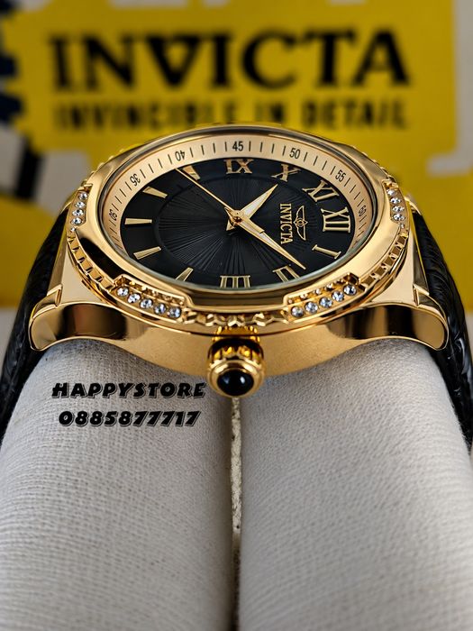 INVICTA Elegance women gold 38 mm, Инвикта нов дамски часовник