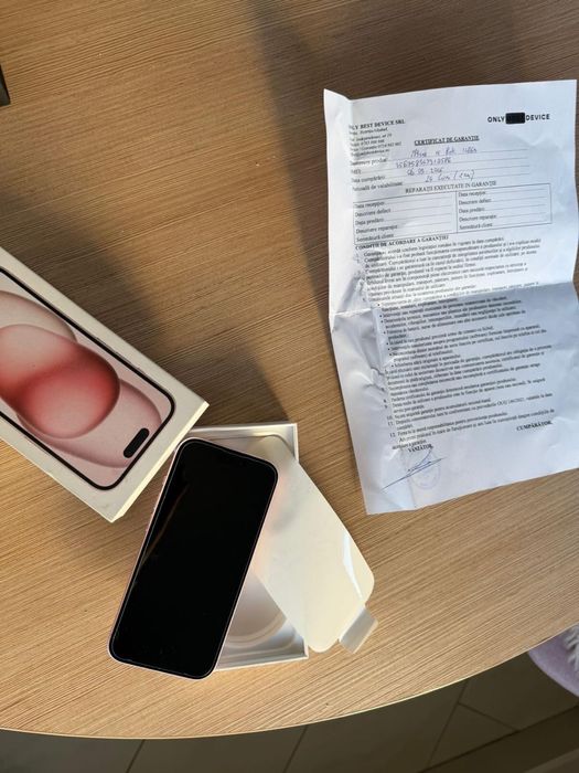 Iphone 15 roz 128GB
