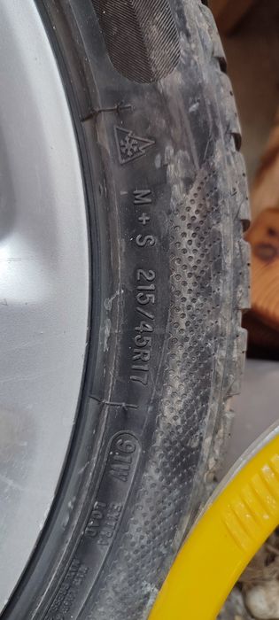 Джанти с гуми 17 5х100 toyota