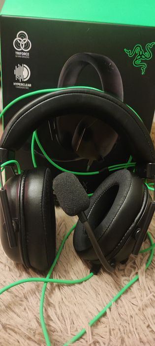 Игровые наушники с микрофоном, мышка