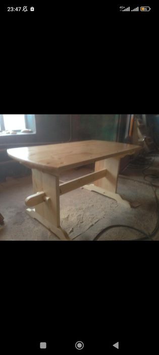 Столы с лавочками