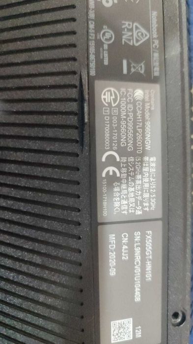 Продам ноутбук Asus tuf gaming