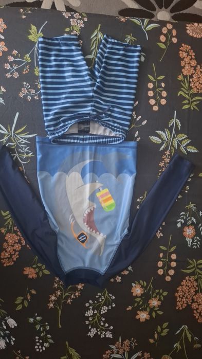 Set baie UPF 50 băieți H&M,Nr.110/116