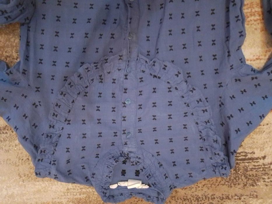 Camasa din bumbac indian brodat H&M marimea 38/M