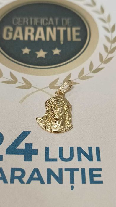 [AG24 Harlau B.45818.1] Pandantiv aur 14k 1.26gr - Garantie 2 ani!