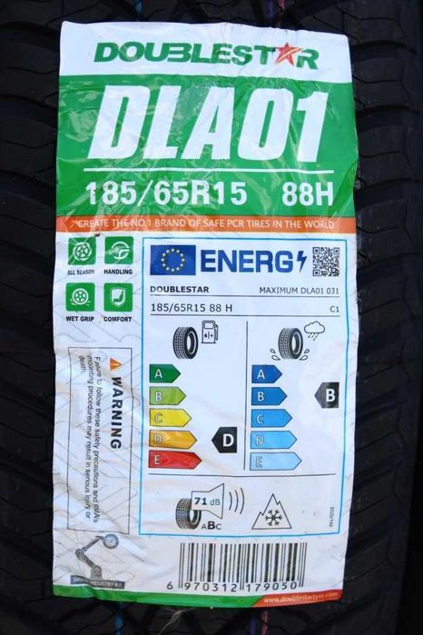 Anvelope noi 185/65R15 Doublestar, All Season