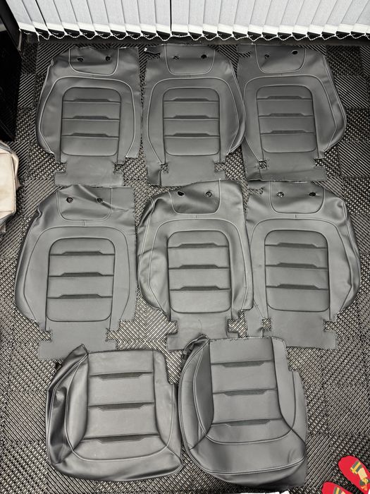 Оригилани нови Mercedes G63 AMG кожени парчета калъфи седалки салон