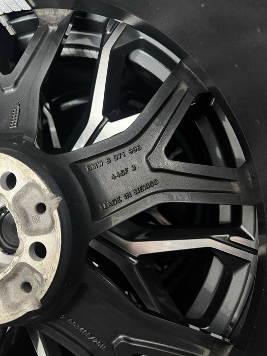 Jante Bmw X5 X6 R21 G05 G06 741M Originale Continental de vara 2024