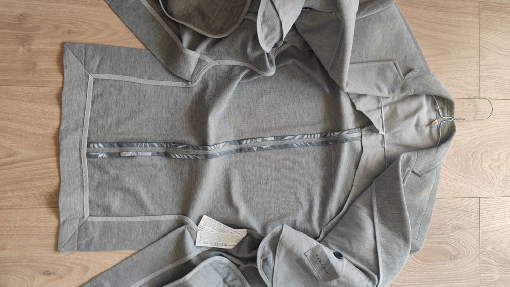 Лятно сиво мъжко сако / блейзър Zara