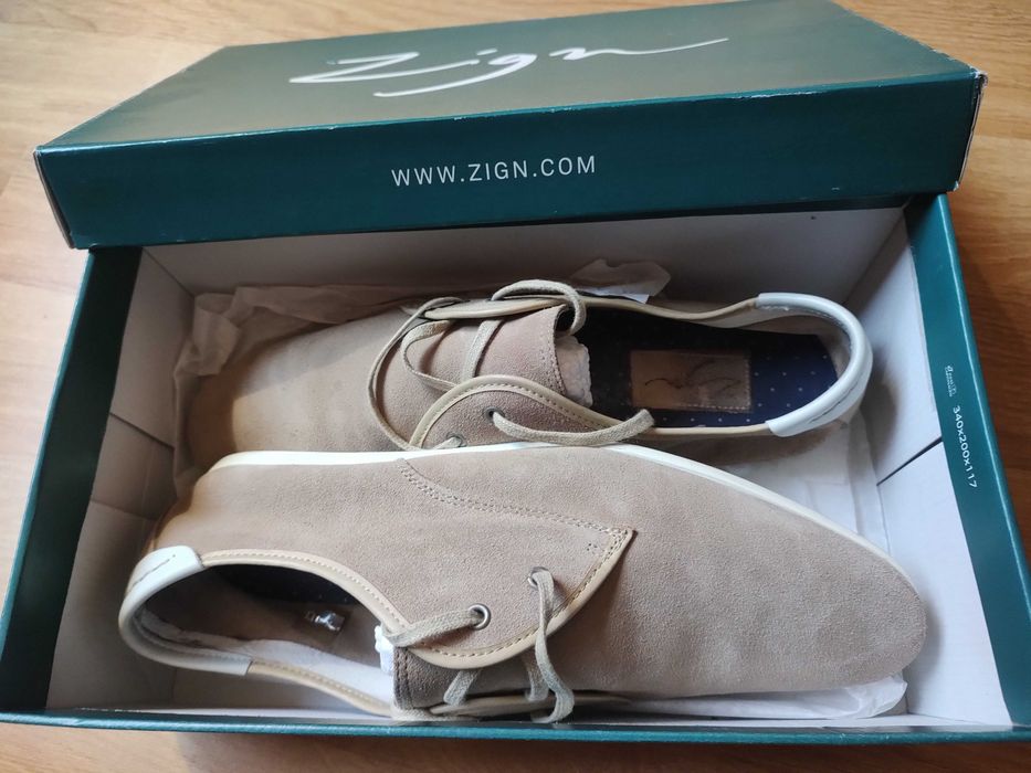 Pantofi din piele, măsura 46. Made in Portugal.