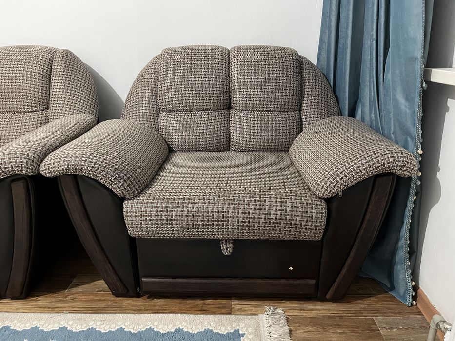 Диван, белорусский, 2 кресла в комплекте