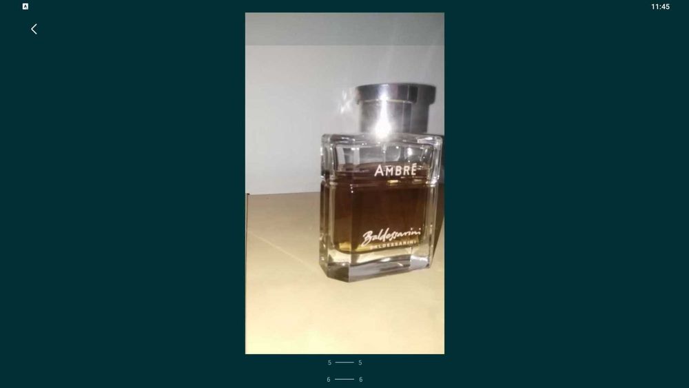 Parfum Barbati Baldessarini Ambre EDT 90ml produs 2014 batch code 4035
