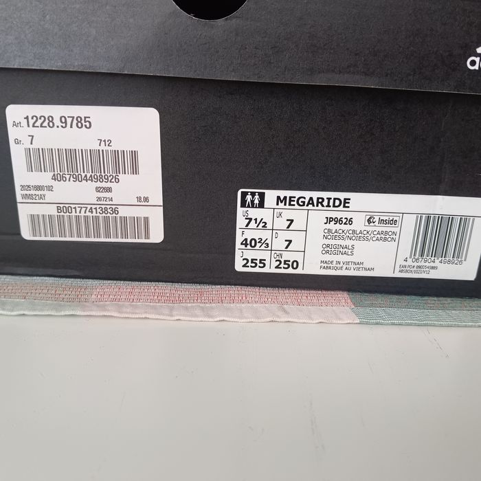 Намалени!!! Adidas Megaride Нови 40 2/3
"Core Black & Ca