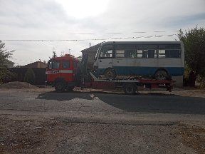 Манипулятор эвакуатор Мерседес