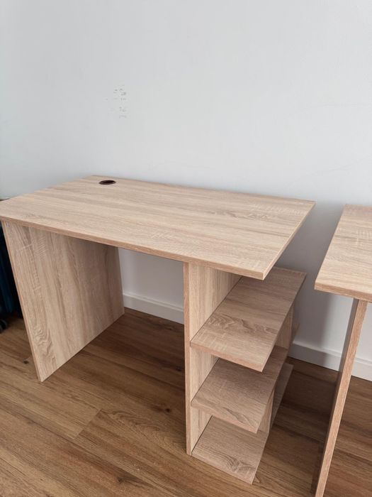 Birou compact lemn
