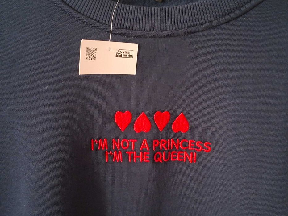 Блуза I'm not a princess, I'm a queen