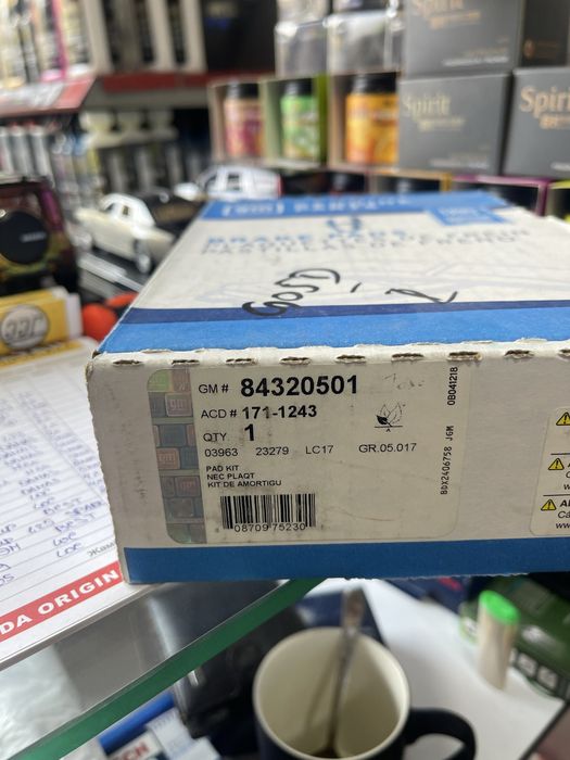 Tahoe 1 колодка передний Original Gm USA