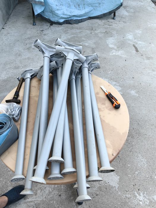 Тръбна конструкция за басейн