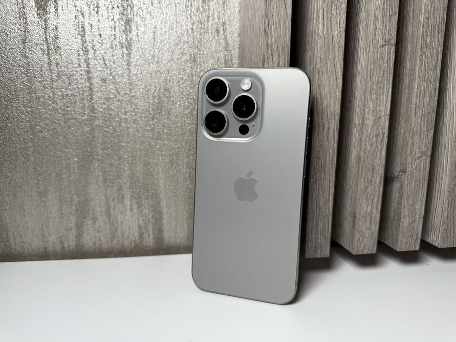 iPhone 15 Pro 128GB Natural Titanium Garantie 2 ani Universul Telefoan